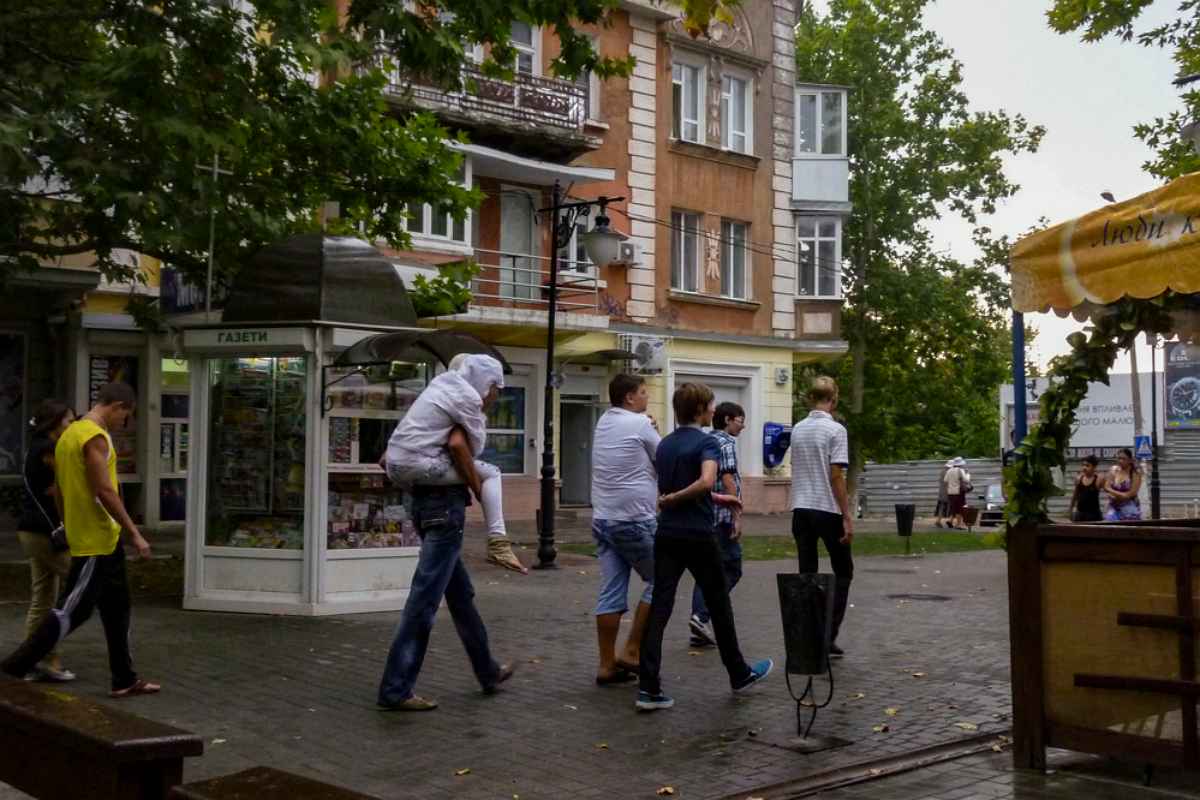 Херсон довоєнний. Вулиця Суворова